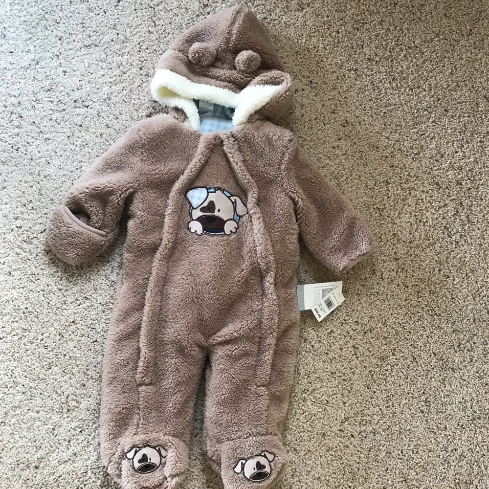 Winter bunting fleece outfit